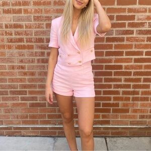 Zara Two Piece Pink Set